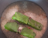 Foto del paso 6 de la receta: Taquitos de hoja santa rellenos