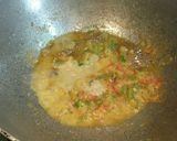 A picture of step 8 of Curd Cashew Fish.