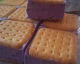 Foto langkah ke 6 dari resep Gabin Es Krim Ubi Ungu.