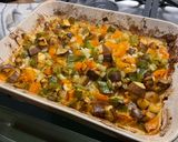 Une image de l'étape 13 de Légumes rôtis au four au brie et sauce prune.