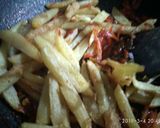 A picture of step 5 of Dragon potato.