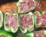 Foto del paso 3 de la receta: Morrones rellenos de carne molida