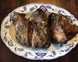 A picture of step 4 of California Farm Winter Smoked Rack of Lamb.