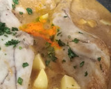Foto del paso 13 de la receta: Conejo con salsa de avellanas