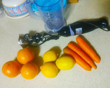 Foto del paso 1 de la receta: Zumo natural de naranja y zanahoria