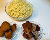 媽媽的古早味 香菇肉絲炒麵的食譜步驟4照片
