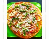 A picture of step 1 of Vegetable pizza.