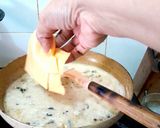 Foto langkah ke 5 dari resep Fettucini Carbonara Merah Putih.