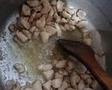 A picture of step 1 of Chicken Manchurian.