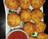A picture of step 7 of Potato Cheese Balls or Pakora.