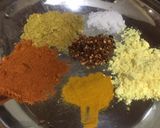 A picture of step 1 of Chicken Tihari.