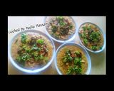 A picture of step 6 of Chicken Haleem.