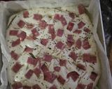 Gambar langkah 6 resipi Focaccia with Beef Strips.