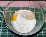 Foto langkah ke 1 dari resep Bolu kukus mekar tanpa soda hanya 1 telur.