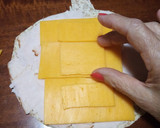 Foto del paso 2 de la receta: Quesadilla terrorífica🕷️