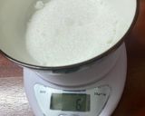 Hình bước làm 3 của món Panna Cotta Việt Quất - Trà Xanh