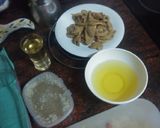 Foto del paso 2 de la receta Fricasse de pechuga de pollo con champiñones y papas cocidas