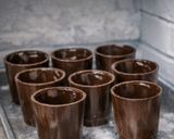 Foto del passaggio 4 della ricetta Tazzine di Cioccolato Riciclate dall' Uovo di Pasqua con Mousse Senza Zucchero