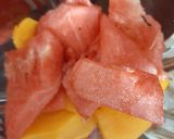 Foto del paso 1 de la receta: Jugo de papaya y sandía