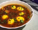 A picture of step 6 of Egg Curry.