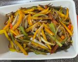 Foto del paso 3 de la receta: Filete Basa al Carbón con Vegetales a la Oriental