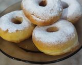 Foto langkah ke 7 dari resep Donut Kentang Empuk Lembut White Ring.