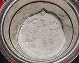A picture of step 2 of Lotus Barfi.