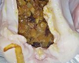 عکس مرحله 2 از دستور مرغ شکم پر دوختنی