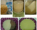 Foto langkah ke 2 dari resep Puding Jagung Lapis Coklat.