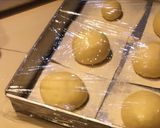 Foto langkah ke 3 dari resep Bomboloni lembut 1x proofing.