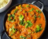 A picture of step 8 of Hare Chane Ke Sabji.