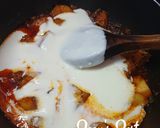 A picture of step 6 of Dahi Aloo/Potatoes in Curd Gravy.