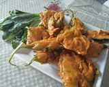 A picture of step 4 of Spinach Pakode.