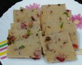 Suji ki Burfi recipe step 7 photo