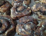 صورة لخطوة 5 من وصفة سينابون هش ولذيذ 😍😋