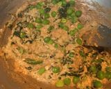 A picture of step 9 of Egg Methi Matar Malai.