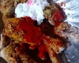 A picture of step 3 of Chicken rosted fried.