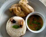 Foto langkah ke 4 dari resep Ayam Rebus dan Nasi Hainan.