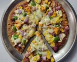 A picture of step 12 of No Yeast Pizza (Party style).