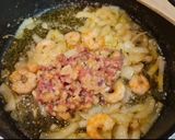 Foto del paso 7 de la receta: Chipirones rellenos de jamón y gambas en salsa