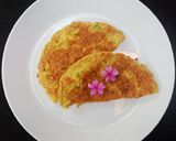 Foto langkah ke 3 dari resep Telur Dadar Oat.
