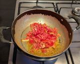A picture of step 8 of Bihari Fish Curry.