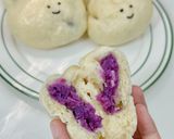 Foto langkah ke 12 dari resep Bakpao Isi Ubi Ungu Keju (No Mixer) 🍠🧀.