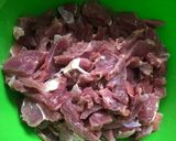 Foto langkah ke 1 dari resep 6.Daging Sapi Lada Hitam.