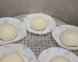 Foto langkah ke 4 dari resep Bakpao (No Mixer) Isi Abon.