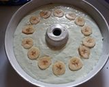 Foto langkah ke 6 dari resep Bolu Pisang panggang (sedikit pasta pandan) by: dapur dinora.