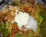 A picture of step 3 of Snake Gourd Salad.