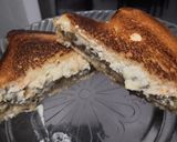 Foto del paso 6 de la receta: Sándwich🌯🧆🥪 de queso y berenjena🥙🍆🧀