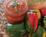 Foto del passaggio 6 della ricetta Pennoni con salsa di zucca e peperoni 🌷
