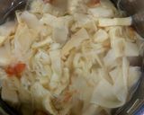 Hình bước làm 1 của món Canh măng chua